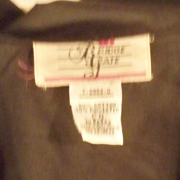 2 Bridge Gate, Black, Blue Button Up Shirt/Vests - Picture 8 of 8